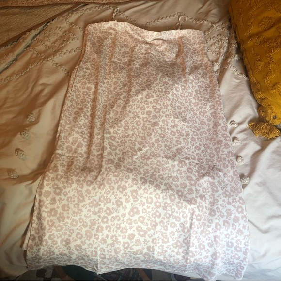 XL Target Slip Dress Floral Beige NWT - Picture 6 of 8